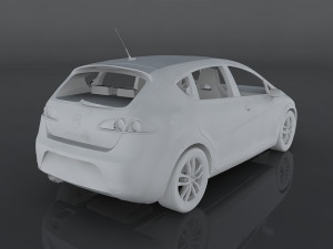seat leon cupra Modelo 3D
