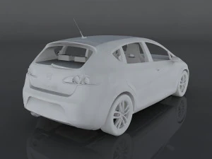 seat leon cupra 3D Model