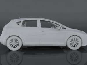 seat leon cupra Modelo 3D