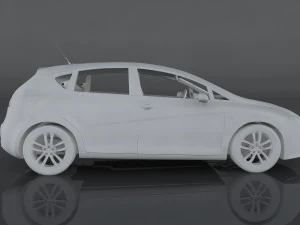 seat leon cupra 3D Model
