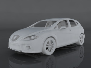 seat leon cupra Modelo 3D