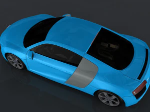 audi r8 3D Model