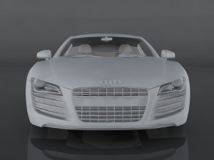 audi r8 3Dモデル