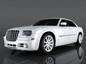 chrysler 300c srt Modèle 3D