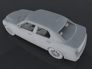chrysler 300c srt Model 3D