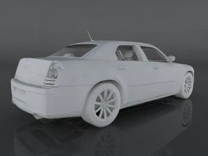 chrysler 300c srt 3D Model