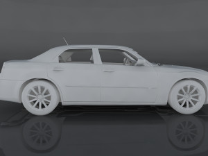 chrysler 300c srt Model 3D