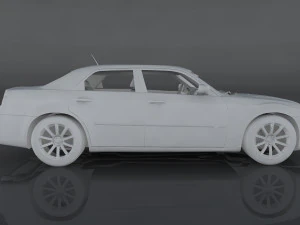 chrysler 300c srt 3D Model