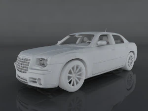 chrysler 300c srt 3D Model