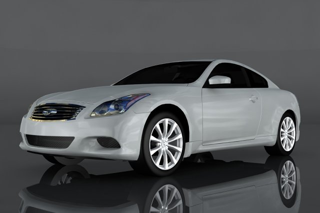 infiniti g37 3D Model .c4d .max .obj .3ds .fbx .stl .blend 