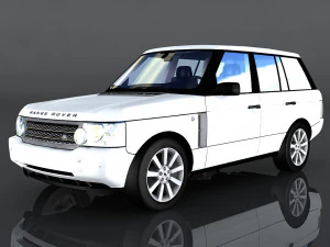 ランドローバー レンジローバー 3Dモデル
