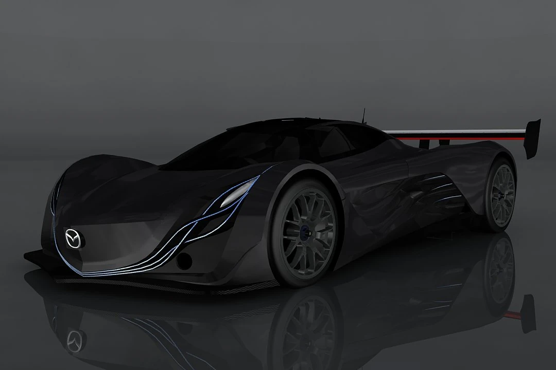 mazda furai 3D Model .c4d .max .obj .3ds .fbx .stl .blend 