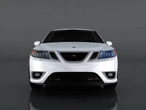 saab 9-3 turbo 3D Model