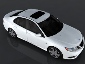 saab 9-3 turbo 3D Modell