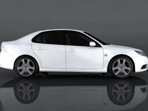 saab 9-3 turbo 3D Modell