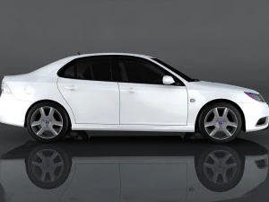 saab 9-3 turbo 3D Model