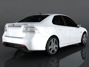 saab 9-3 turbo 3D Model