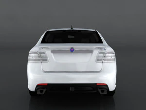 saab 9-3 turbo 3D Model