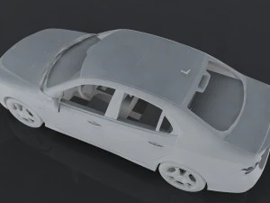 saab 9-3 turbo 3D Model