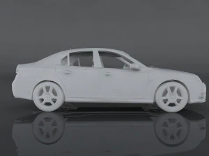 saab 9-3 turbo 3D Model