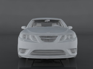 saab 9-3 turbo 3D Modell