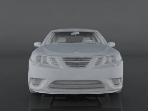 saab 9-3 turbo 3D Model