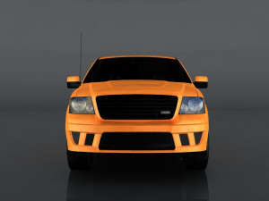 saleen s331 supercab Model 3D