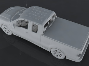 saleen s331 supercab Model 3D