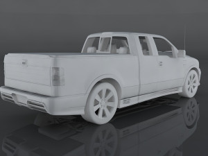 saleen s331 supercab Model 3D