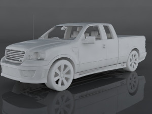 saleen s331 supercab Model 3D
