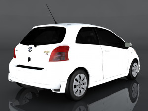 toyota yaris s 3D Model