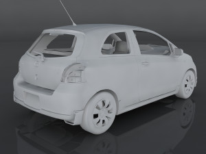 toyota yaris s 3D Model
