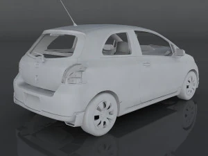 toyota yaris s 3D Model