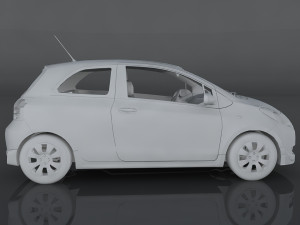 toyota yaris s 3D Model