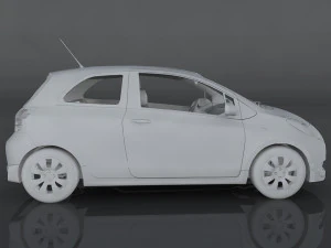 toyota yaris s 3D Model