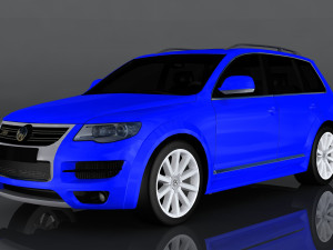 volkswagen touareg 3Dモデル