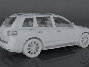 volkswagen touareg Modelo 3D