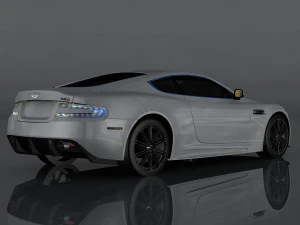 aston martin dbs 3D Model