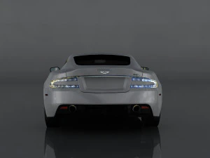 aston martin dbs 3D Model