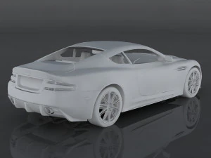 aston martin dbs 3D Model