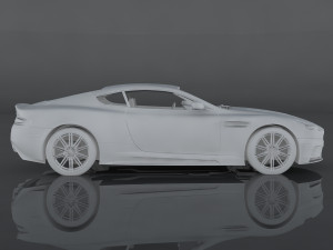aston martin dbs Model 3D