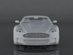 aston martin dbs 3D Model