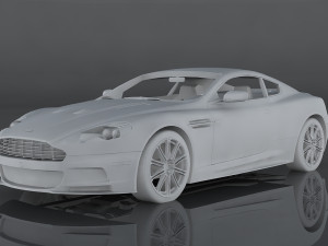 aston martin dbs Model 3D
