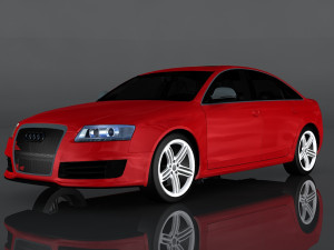 audi rs6 3D Модель