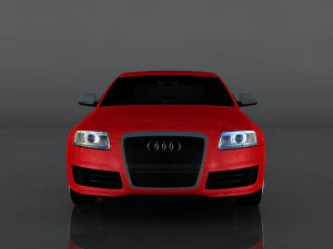 audi rs6 3D Model