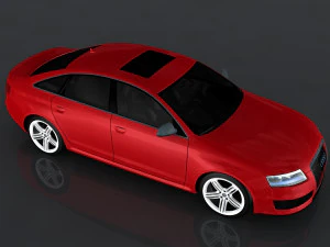 audi rs6 3D Model