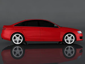 audi rs6 3D Model