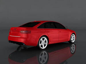 audi rs6 3D Model