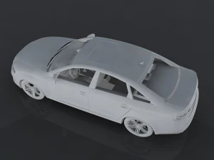 audi rs6 3D Model