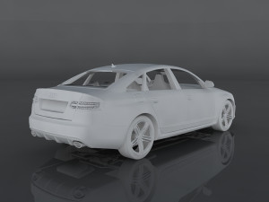 audi rs6 Modello 3D